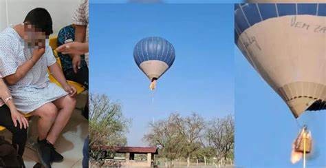 Detienen a piloto de globo accidentado en la zona arqueológica de