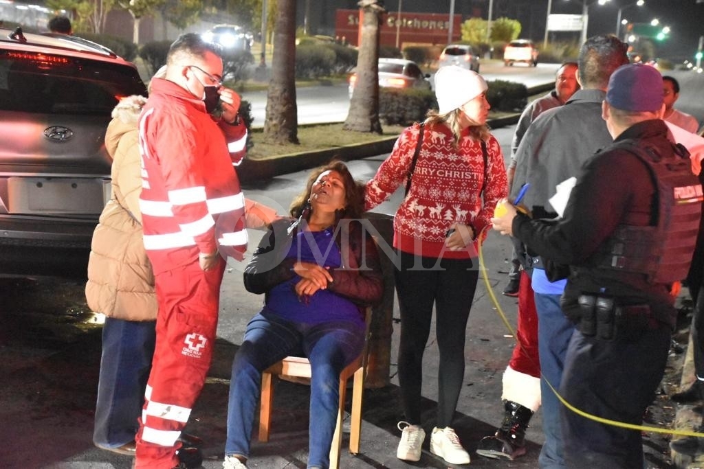 Encontronazo En El Ortiz Mena Deja Dos Lesionados Omnia