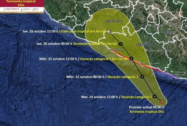 Hurac N Otis Traer Lluvias Torrenciales Para Estos Estados Hoy Omnia