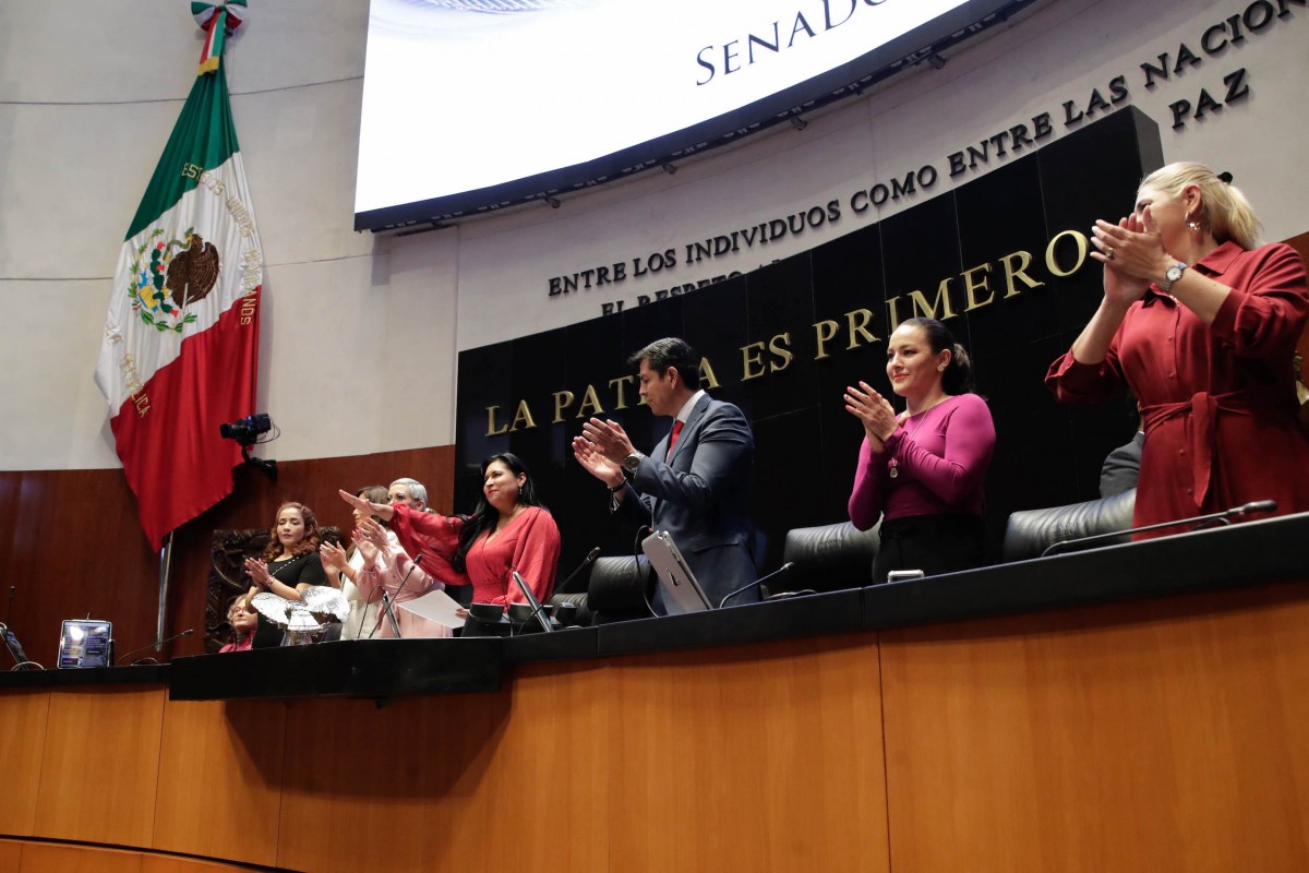 Asume Ana Lilia Rivera La Presidencia De La Mesa Directiva Del Senado