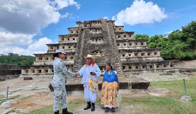 Realiza Guardia Nacional recorridos de seguridad en zonas arqueológicas