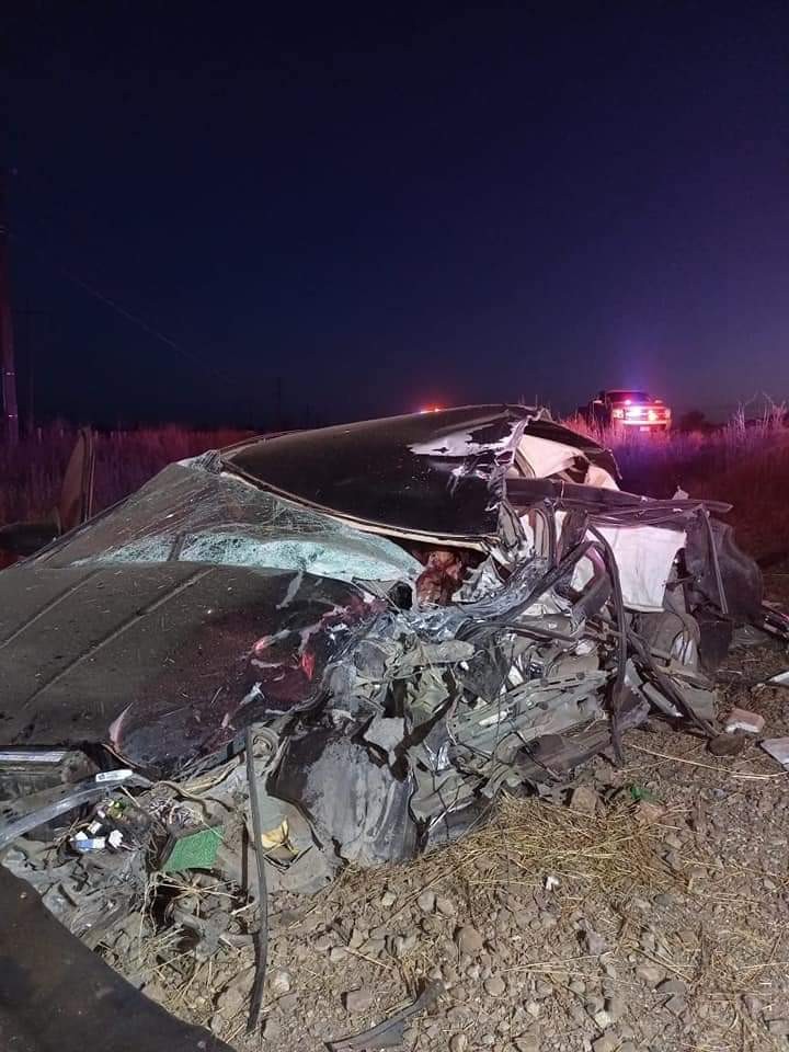 Trágico accidente en la carretera NCG - Janos; 1 muerto y 4 heridos graves  | Omnia