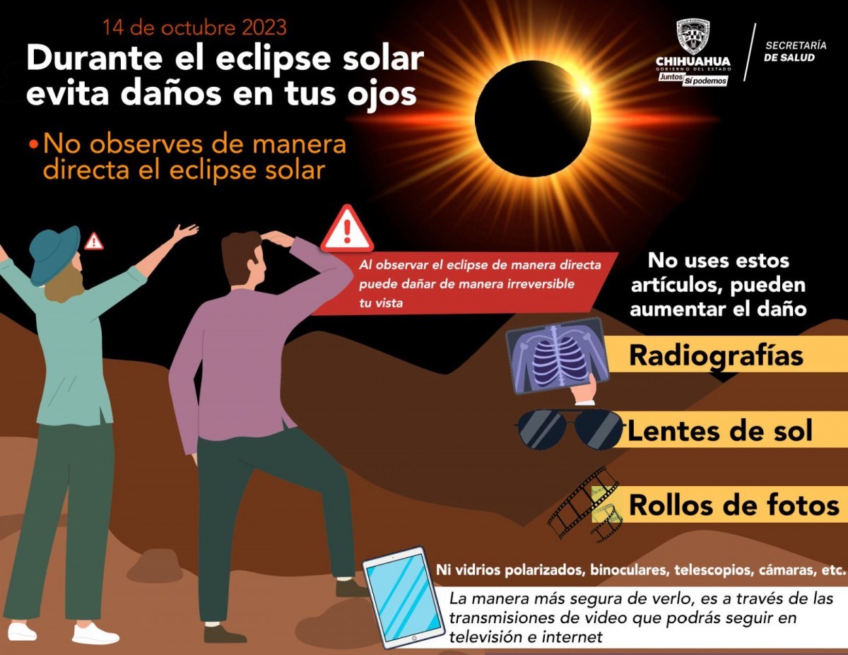 Expectativa por eclipse solar recomiendan precaución al observarlo Omnia