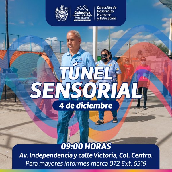 Vive la experiencia del túnel sensorial en Plaza de Armas: Municipio