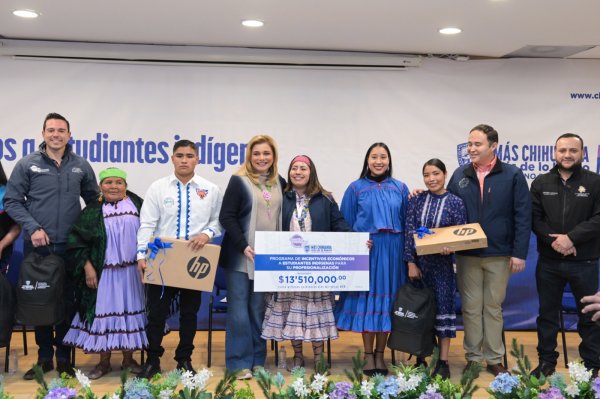 Maru Campos apoya a estudiantes de pueblos originarios