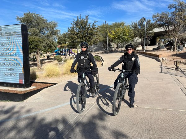 Aumenta Policía Municipal vigilancia en parque El Encino para seguridad de deportistas