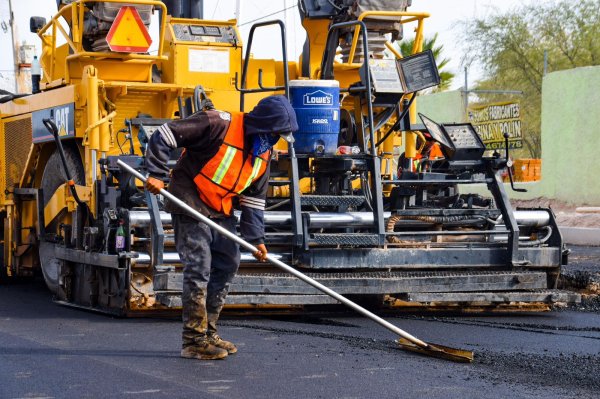 Rehabilita Obras Públicas red de agua potable, drenaje y pavimentación en Delicias