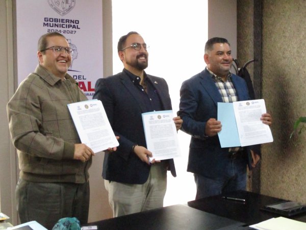 Firma CEMASC convenio de colaboración con el municipio de Hidalgo del Parral