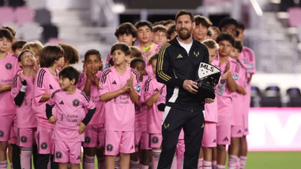 Lionel Messi conquista el premio al Jugador Más Valioso de la temporada 2024 de la MLS