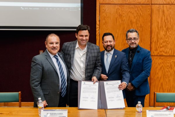 Firman convenio de colaboración la Facultad de Ingeniería de la UACH y PROESMMA