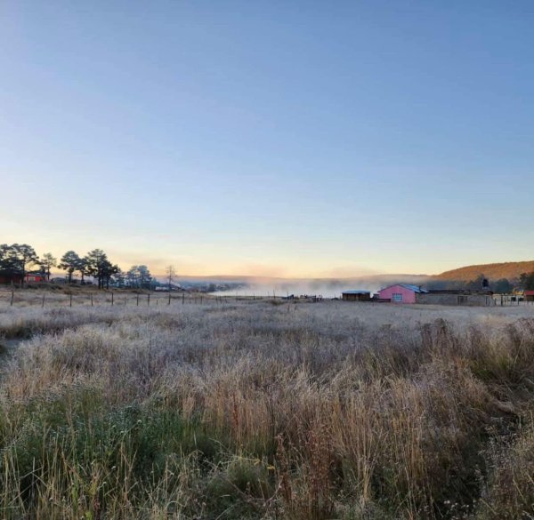 Amaneció San Juanito a -8.1°C, temperatura más baja del estado: CEPC