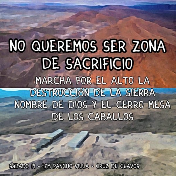 SLCC marchará por la defensa del Cerro del Caballo y la Sierra de Nombre de Dios el próximo viernes