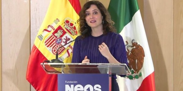 Ayuso defiende los lazos entre España y México pese al intento de “fingir un enfrentamiento”