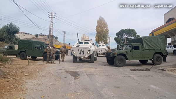 El Ejército se despliega en el sur de Líbano, en aplicación del alto el fuego