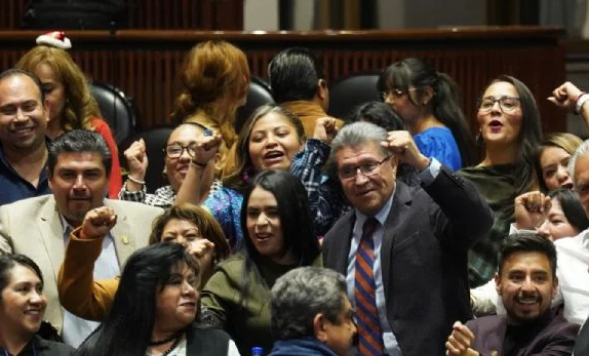 Diputados de Morena dan su apoyo a Monreal ante enfrentamiento con Adán Augusto