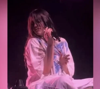 Atacan a Billie Eilish en concierto en Arizona: le lanzan un objeto a la cara