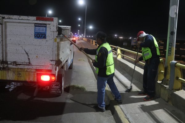 Trabaja Gobierno Municipal en tres turnos para mantener limpias las avenidas de la ciudad