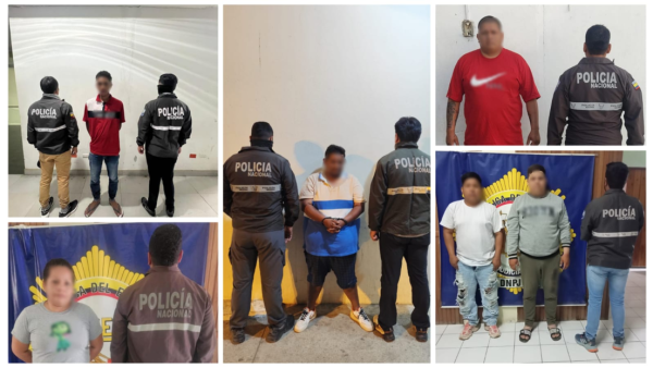 Megaoperativo policial contra grupos criminales en Ecuador deja más de 40 capturados