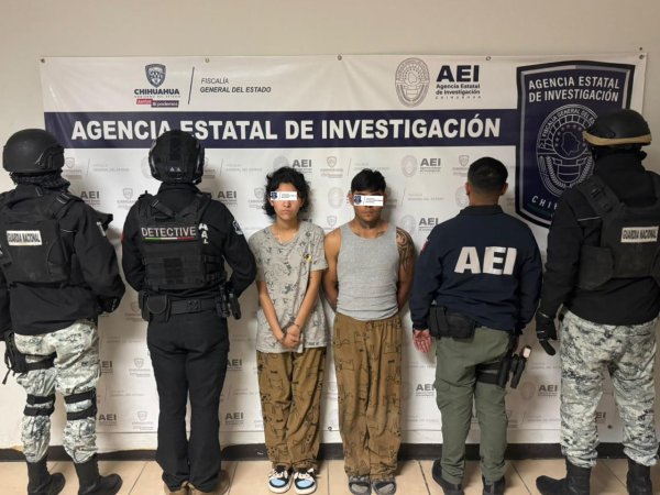 Detiene SSPE a pareja por agresión en Ciudad Juárez