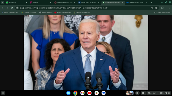 Biden firma ley que evita cierre del gobierno