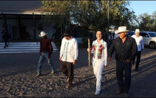 Sheinbaum apoyará a pequeños agricultores por sequía en Sonora