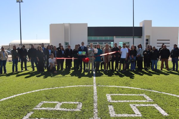 Benefician a más de 600 estudiantes con nuevas instalaciones deportivas en la UT de la Babícora