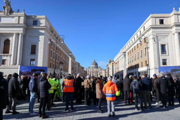 Roma abre su obra insignia del Jubileo, una gran plaza con capacidad para 150mil personas