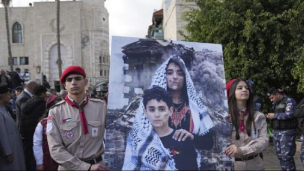 Belén sin adornos navideños y Gaza congelada entre ruinas: una Navidad marcada por la guerra