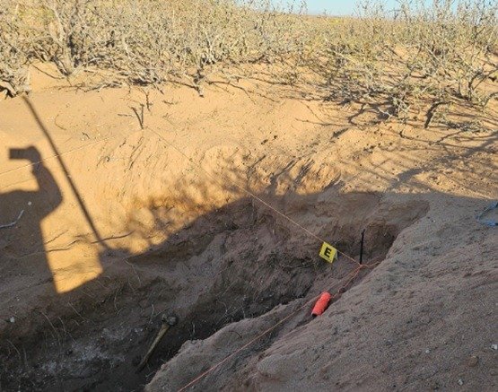 Localizan 12 osamentas en fosas clandestinas en Ascensión