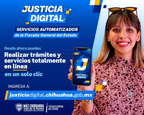 Invita FGE a utilizar los servicios digitales para interponer una denuncia o realizar trámites legales