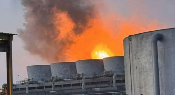 Se registra incendio en el Complejo Petroquímico Cangrejera de Pemex en Veracruz