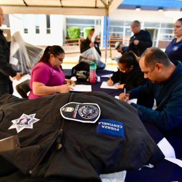 Destinó SSPE más de 82 millones de pesos en equipamiento policial durante 2024