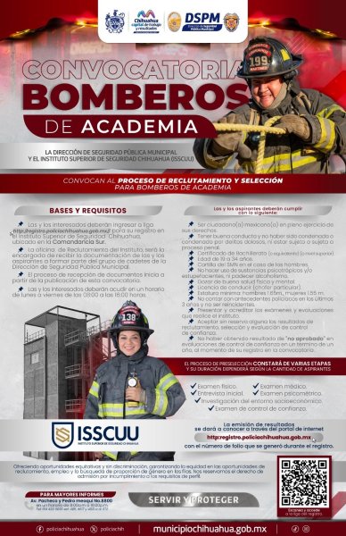 Continúa abierta convocatoria para mujeres y hombres que quieren ser bomberos