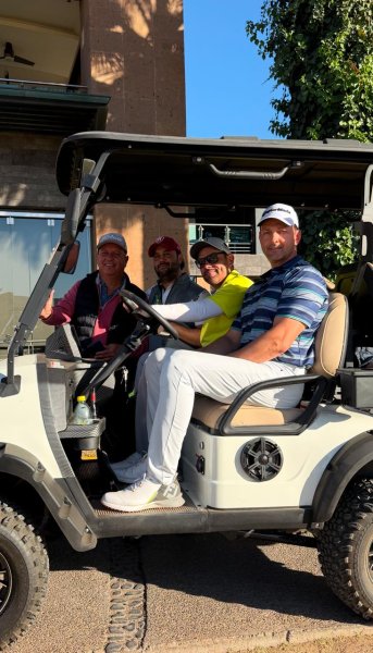 Realizan torneo de golf denominado “entre amigos”