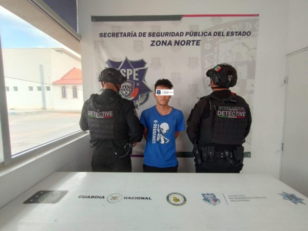 Detiene SSPE a sujeto por delitos contra la salud en Juárez