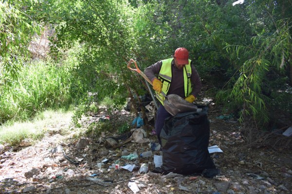 Retira Municipio más de mil 800 toneladas de basura y maleza en arroyos en lo que va del 2024
