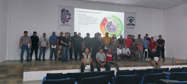 Capacita SSPE a personal de Seguridad Pública de Jiménez como parte del proyecto Certipol