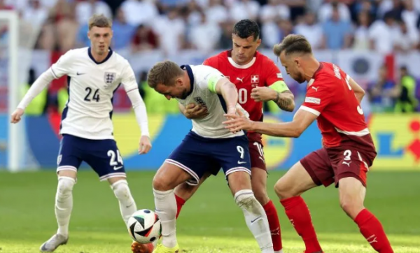 Inglaterra elimina a Suiza y se mete a semifinales de la Euro 2024