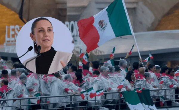 Sheinbaum desea suerte a delegación mexicana en París 2024
