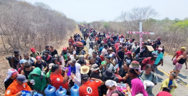 Se han registrado casi 1.4 millones de migrantes irregulares entre enero y mayo; más de la mitad son de Venezuela, Guatemala y Honduras