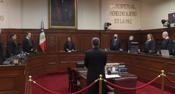 Suprema Corte discutirá hoy proyecto de González Alcántara sobre la validez de la reforma judicial