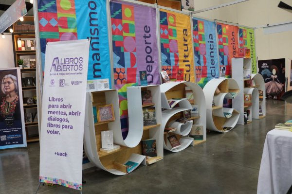 La UACH presenta nuevas obras literarias en la Feria del Libro 2024