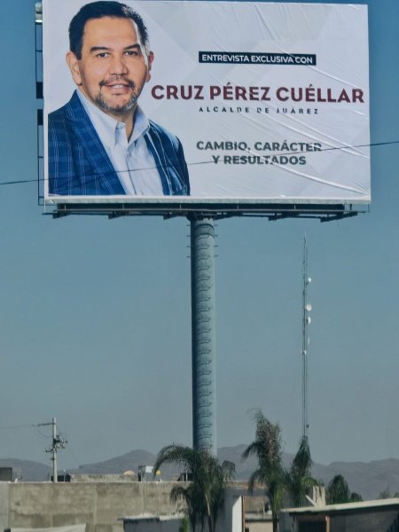 “Mientras no esté prohibido, está permitido”: Bonilla por espectaculares de Cruz en la Capital