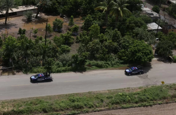 Denuncian bombazos con drones en Eldorado, Sinaloa