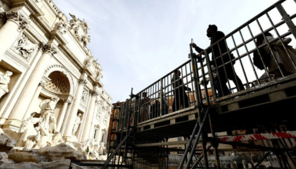 Turistas en Roma podrán contemplar Fuente de Trevi desde una pasarela, pero no podrán lanzar monedas