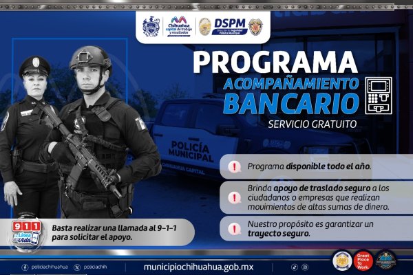 Por llegada de festividades de fin de año, intensifica Gobierno Municipio programa “Acompañamiento Bancario”