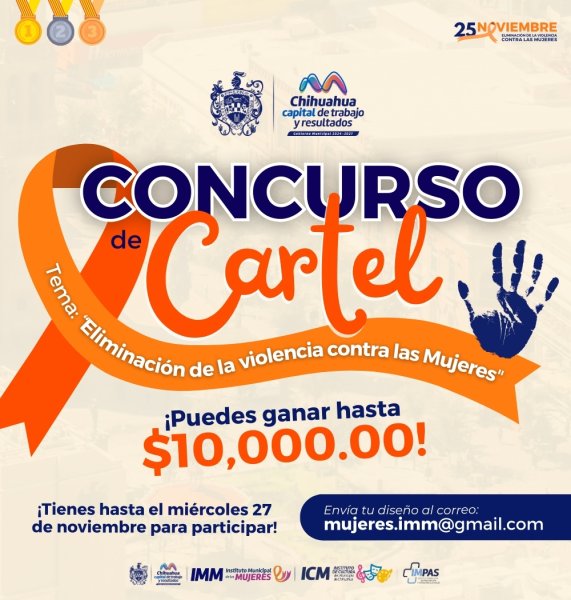 Municipio invita a participar en el concurso de carteles “Por una vida libre de violencia para las mujeres”