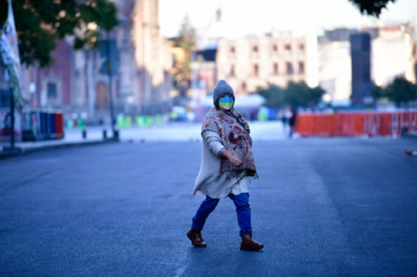 Frente frío 9 provocará el martes temperaturas de -10 grados y rachas de vientos fuertes