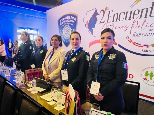 Participa SSPE en el segundo encuentro de Mujeres Policías de Iberoamérica