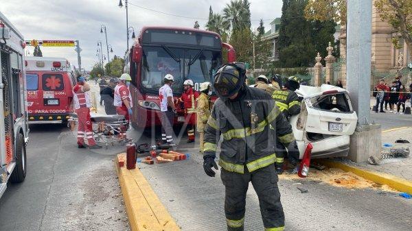 Fuerte percance vial en el Paseo Bolívar deja varios lesionados y cuantiosos daños